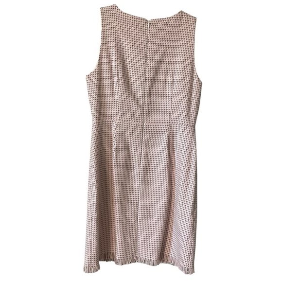 Ann Taylor Textured Cream Mini Dress - Picture 6 of 10